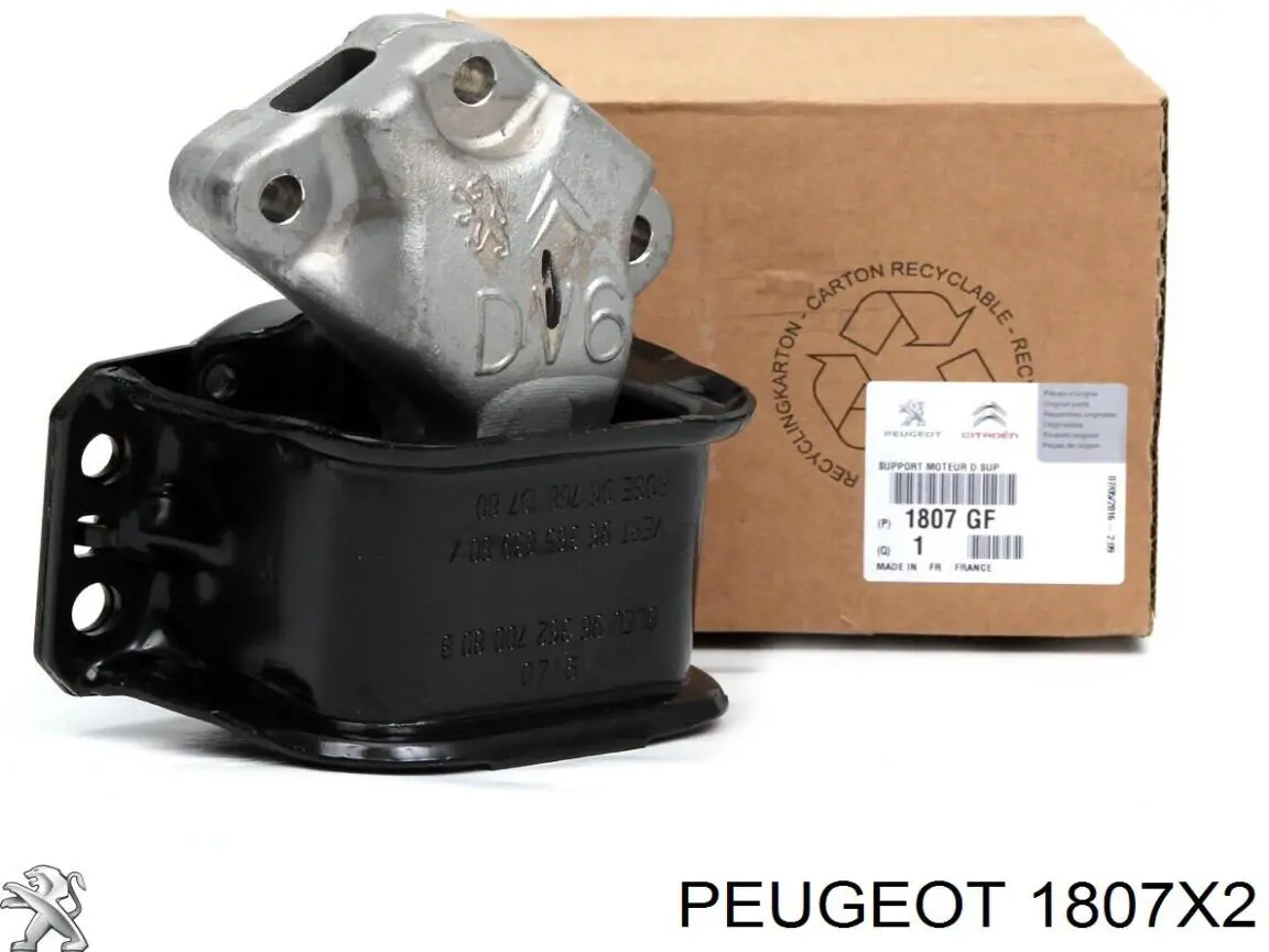 1807X2 Peugeot/Citroen Правая подушка двигателя