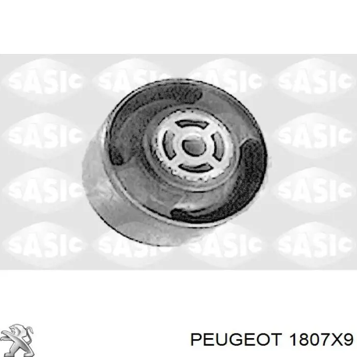 1807X9 Peugeot/Citroen подушка (опора двигателя задняя (сайлентблок))
