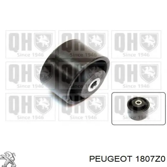 Подушка двигателя Peugeot/Citroen 1807Z0