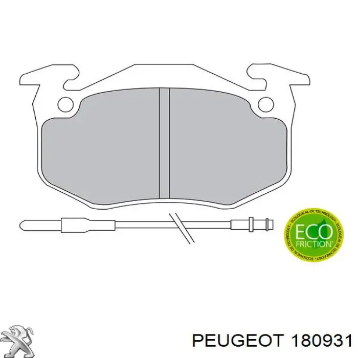 Купить 180931 Peugeot/Citroen Сайлентблок кронштейна задней подушки двигателя