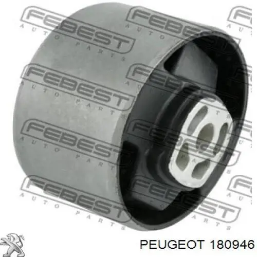Подушка (опора) двигателя задняя (сайлентблок) Peugeot/Citroen 180946