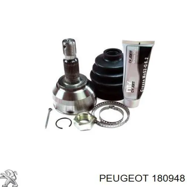 Сайлентблок кронштейна передней подушки двигателя Peugeot/Citroen 180948