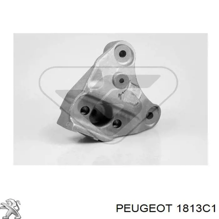 1813C1 Peugeot/Citroen coxim (suporte esquerdo de motor)