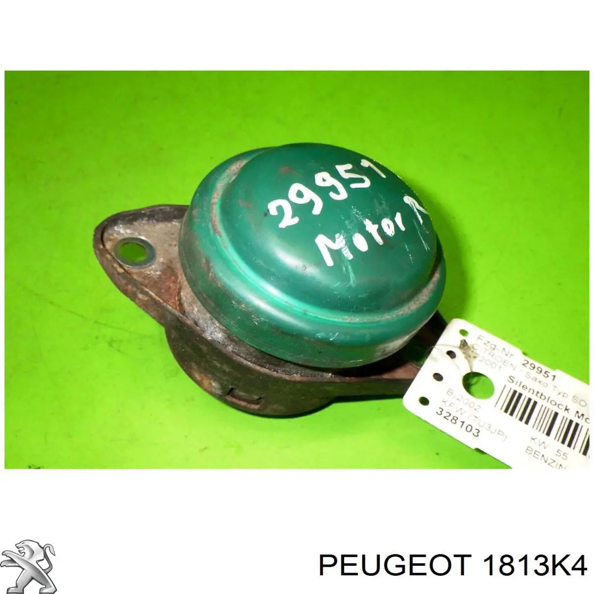 Левая опора двигателя Peugeot/Citroen 1813K4