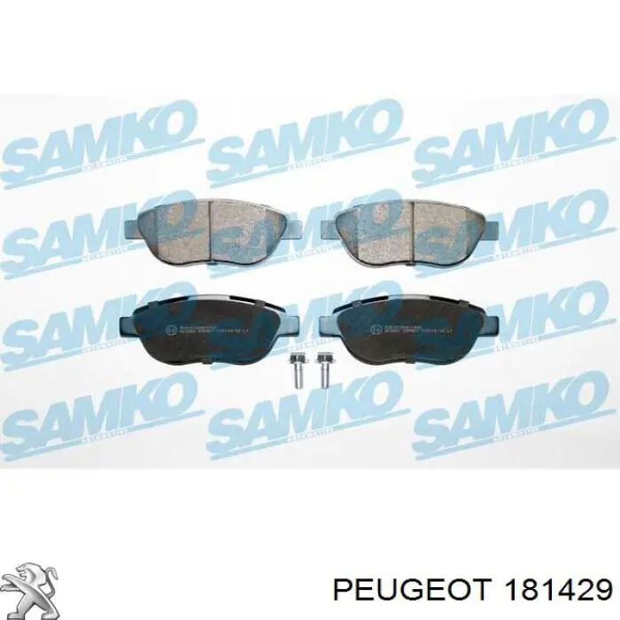  Peugeot/Citroen 181429 цена, от 3.78 USD