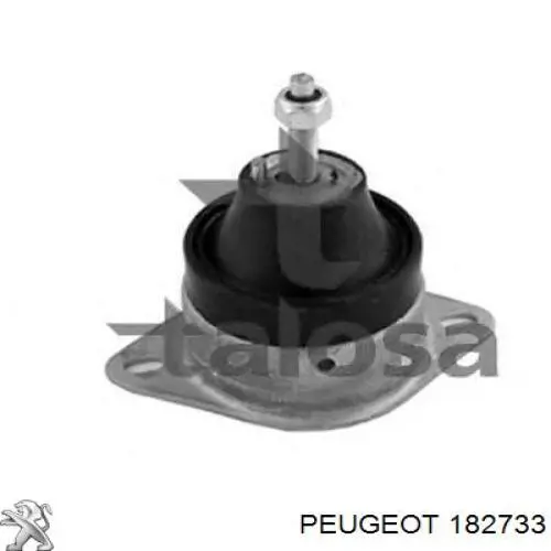 182733 Peugeot/Citroen Подушка (опора) двигателя правая нижняя