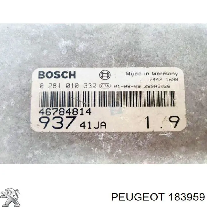 Купить 183959 Peugeot/Citroen 