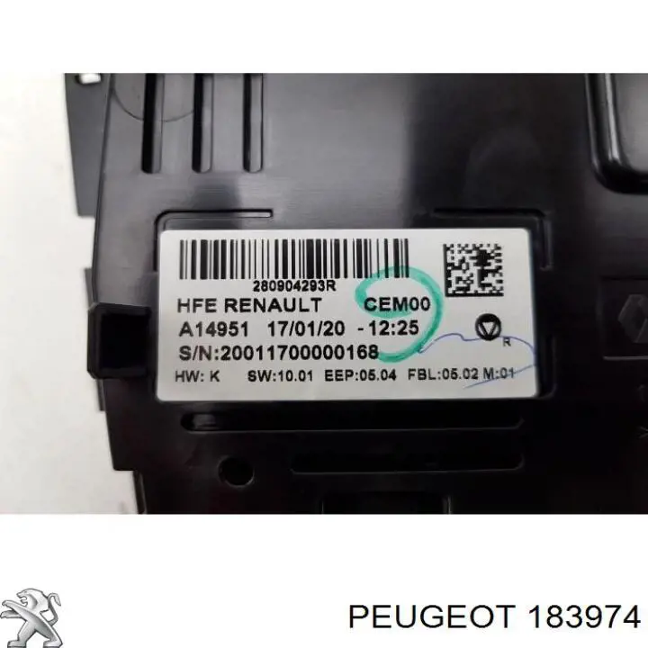 183974 Peugeot/Citroen 