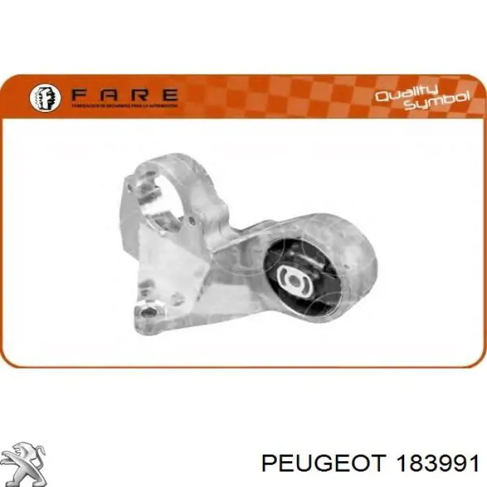 Soporte de motor derecho 183991 Peugeot/Citroen