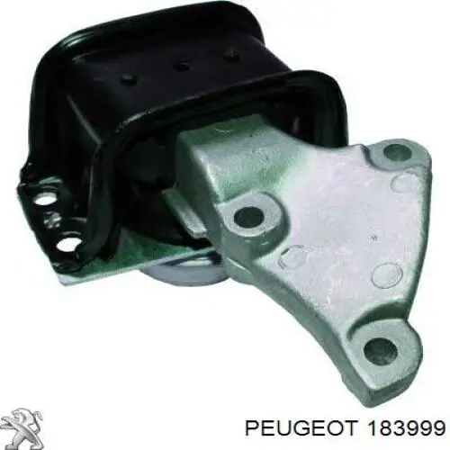 Soporte, motor, derecho superior 183999 Peugeot/Citroen