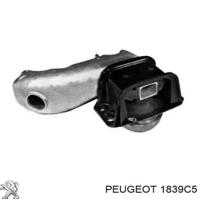 1839C5 Peugeot/Citroen подушка (опора двигателя правая)