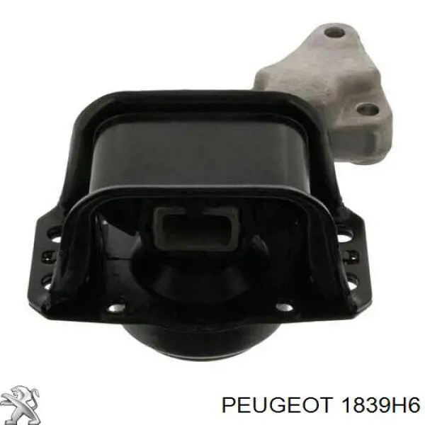 1839H6 Peugeot/Citroen подушка (опора двигателя правая)