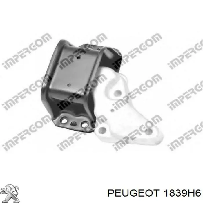 Подушка двигателя Peugeot/Citroen 1839H6 цена, от 62.64 USD