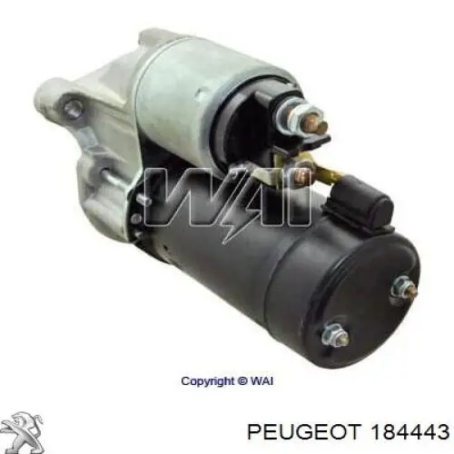 Soporte para taco de motor derecho 184443 Peugeot/Citroen
