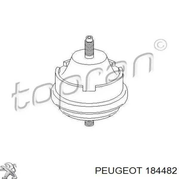 Правая подушка двигателя 184482 Peugeot/Citroen