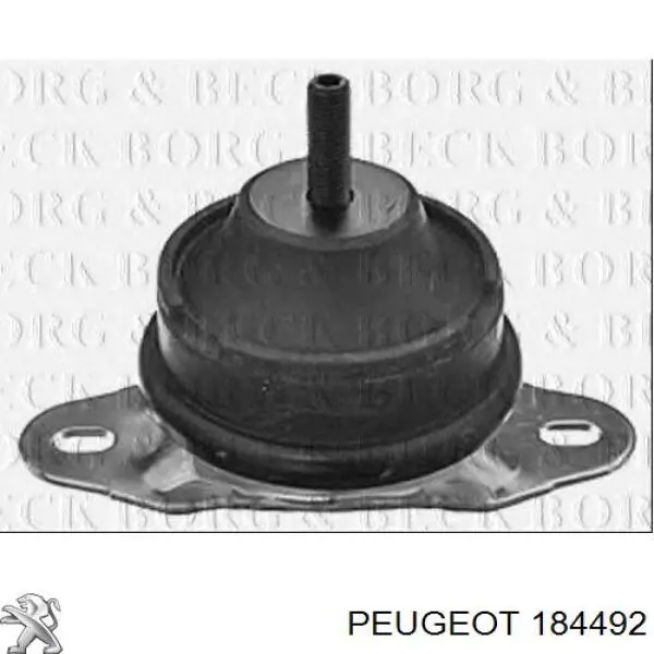 Soporte, motor, derecho superior 184492 Peugeot/Citroen