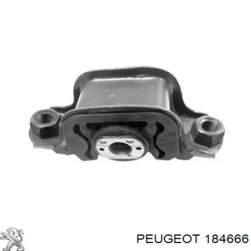 Подушка (опора) двигателя левая задняя 184666 Peugeot/Citroen