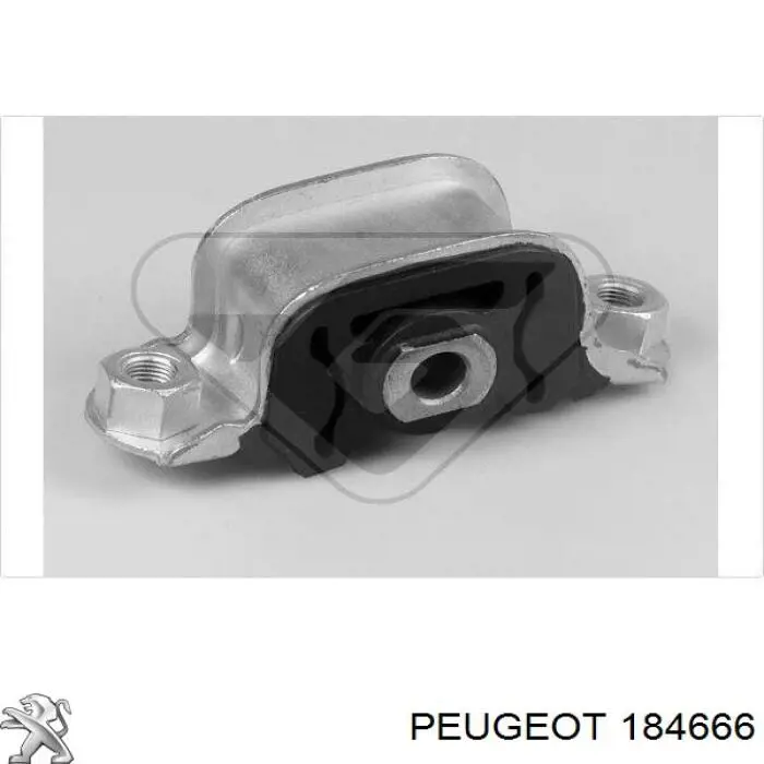 184666 Peugeot/Citroen подушка (опора двигателя левая задняя)