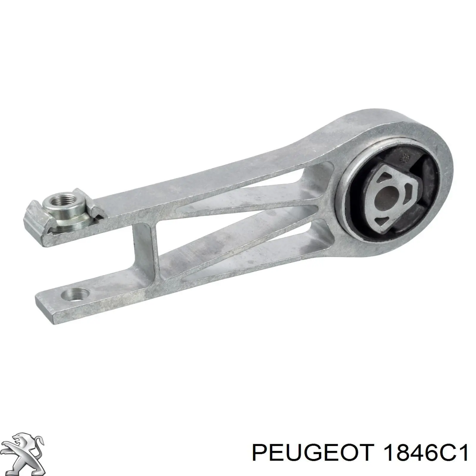 1846C1 Peugeot/Citroen кронштейн подушки (опоры двигателя задней)