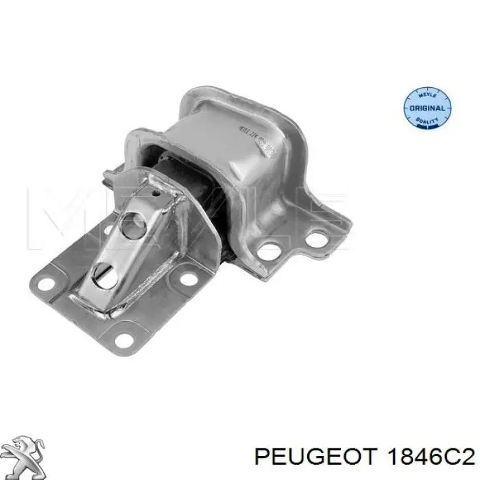 Гидроопора двигателя левая Peugeot/Citroen 1846C2 цена, от 42.41 USD