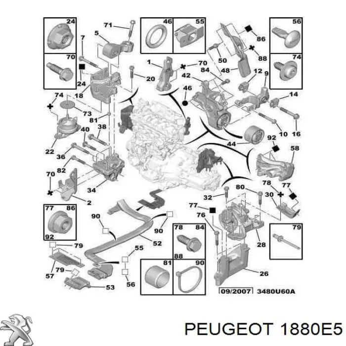 1880E5 Peugeot/Citroen 
