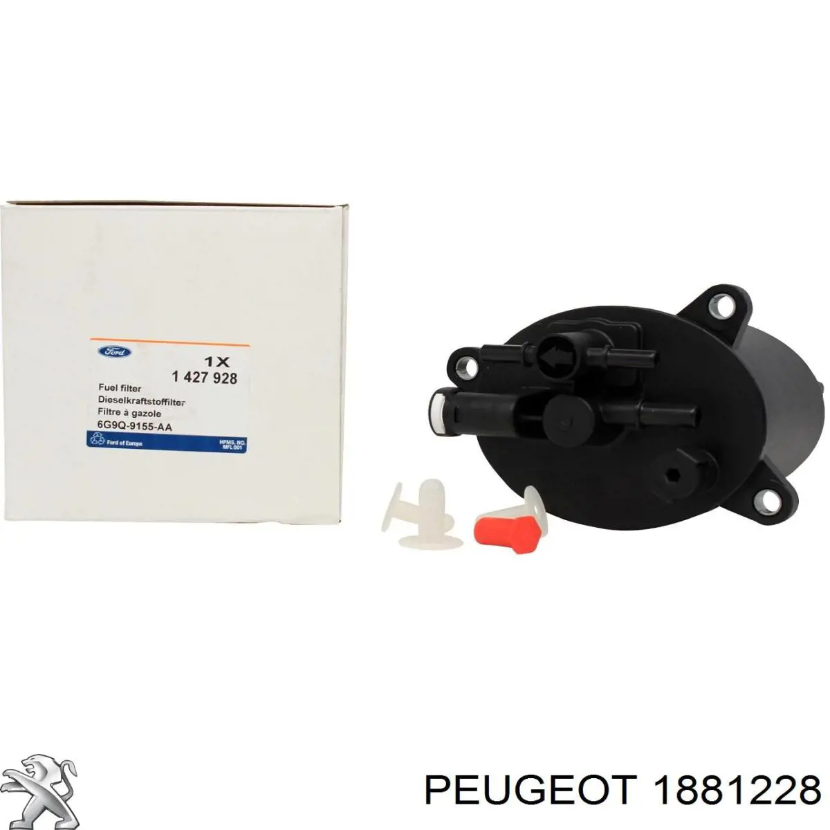 Купить 1881228 Peugeot/Citroen Датчик уровня воды топливного фильтра
