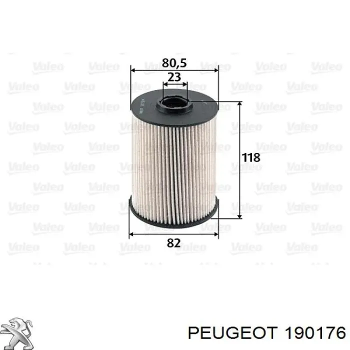 190176 Peugeot/Citroen топливный фильтр