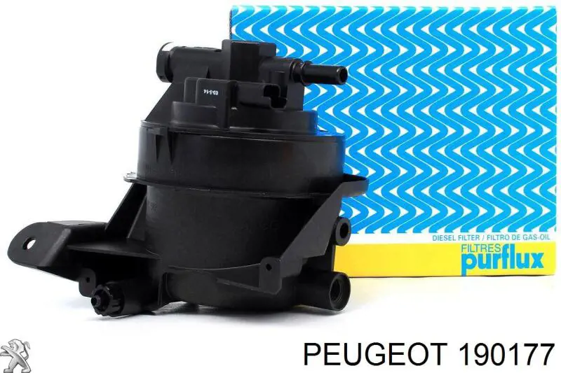 190177 Peugeot/Citroen Caixa de filtro de combustível