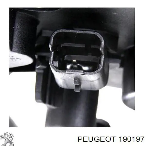 Caixa de filtro de combustível 190197 Peugeot/Citroen