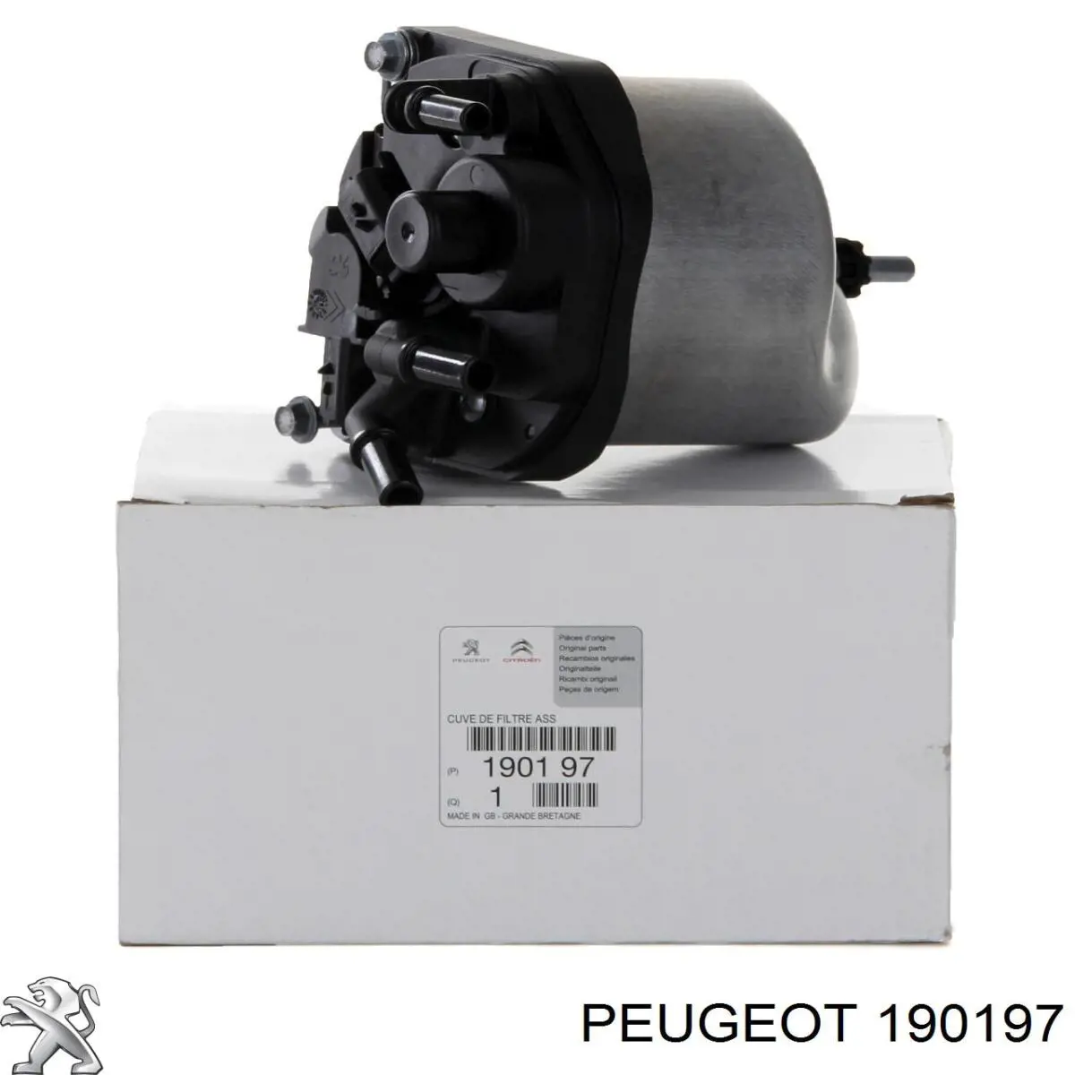 Compre 190197 Peugeot/Citroen Caixa de filtro de combustível