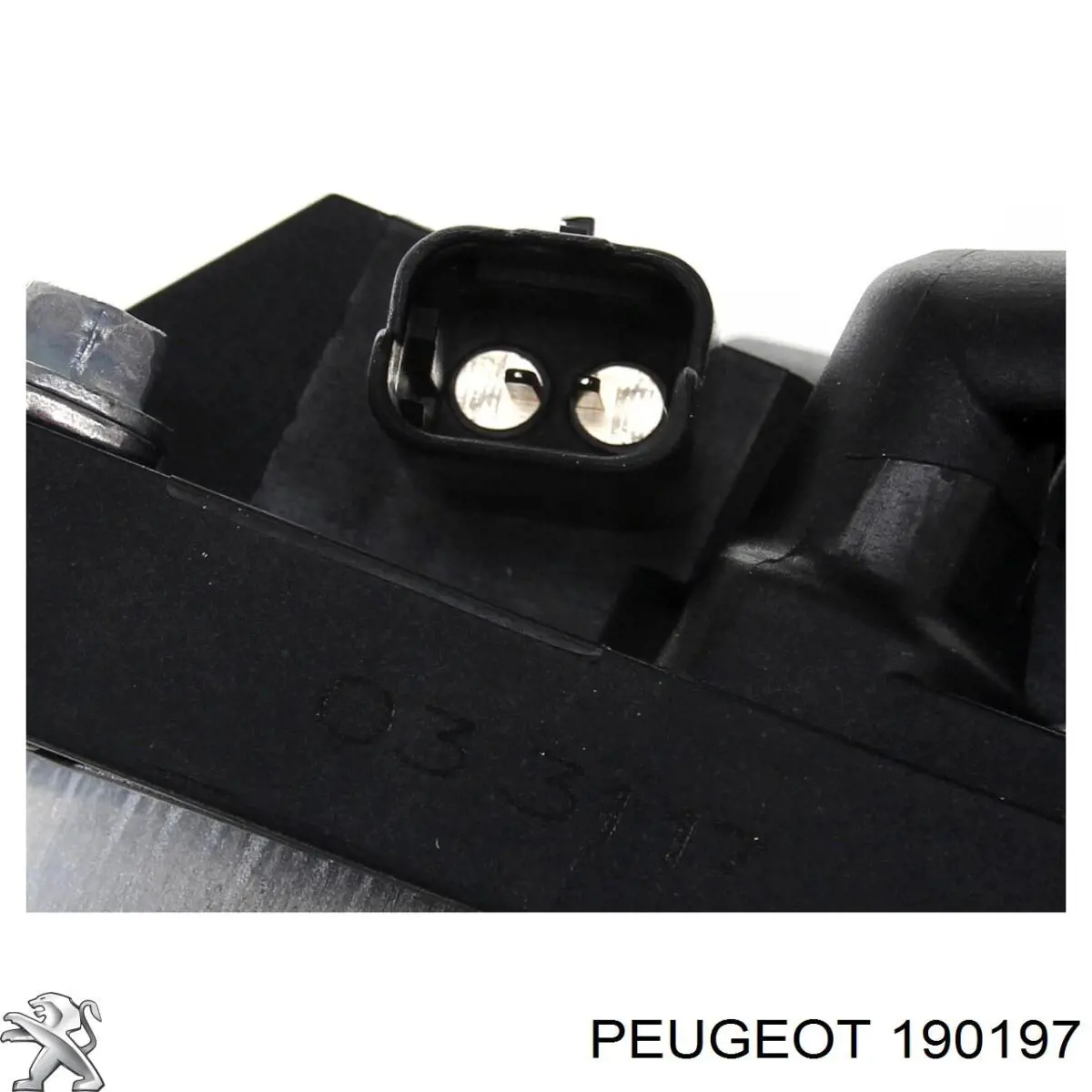 Caixa de filtro de combustível 190197 Peugeot/Citroen