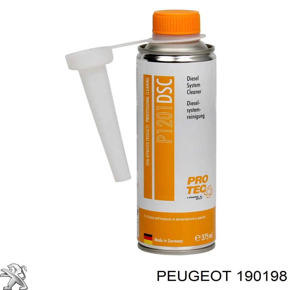 Caja, filtro de combustible 190198 Peugeot/Citroen