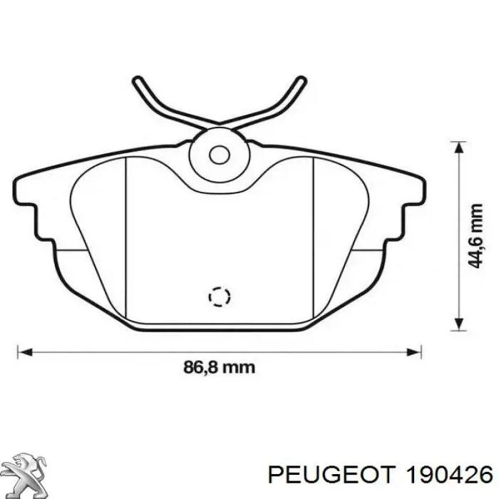 Купить 190426 Peugeot/Citroen Хомут корпуса топливного фильтра