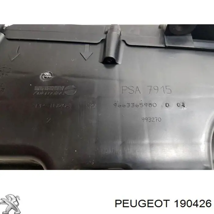 Хомут корпуса топливного фильтра 190426 Peugeot/Citroen