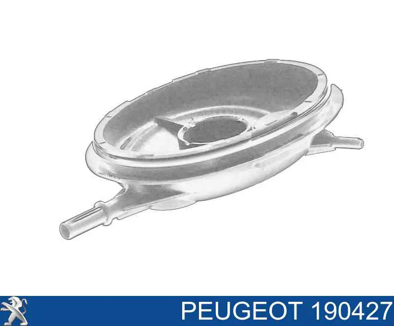190427 Peugeot/Citroen крышка корпуса топливного фильтра