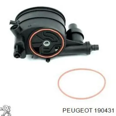 Крышка корпуса топливного фильтра Peugeot/Citroen 190431 цена, от 140.67 USD