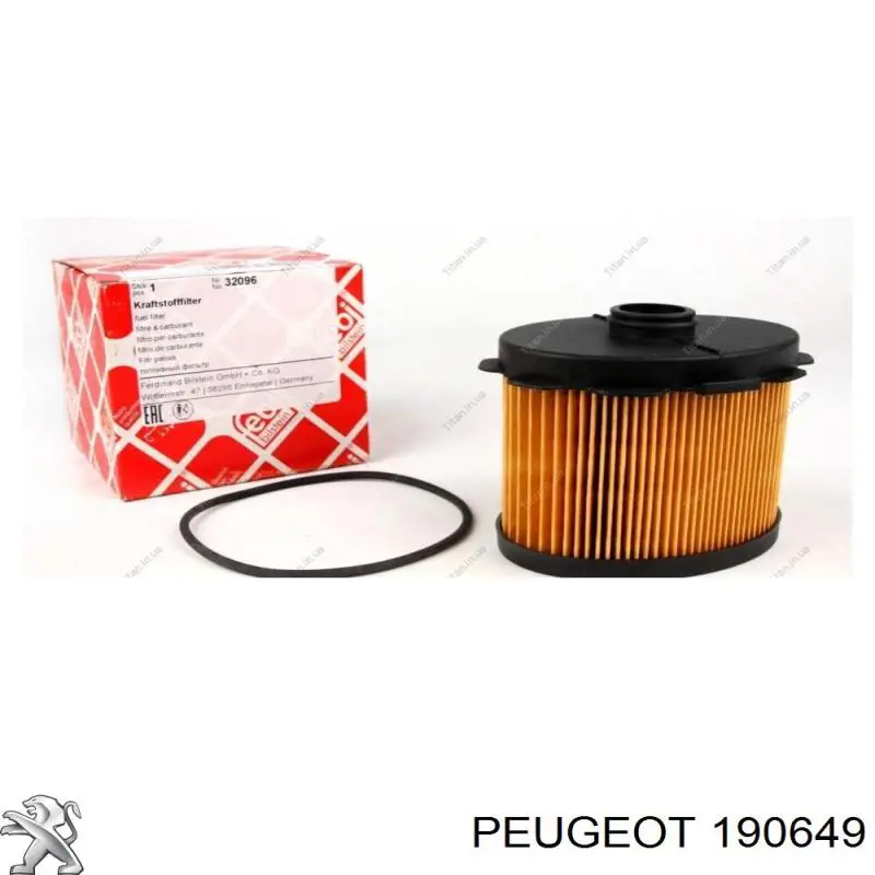 Фильтр тонкой очистки топлива Peugeot/Citroen 190649 цена, от 6.58 USD