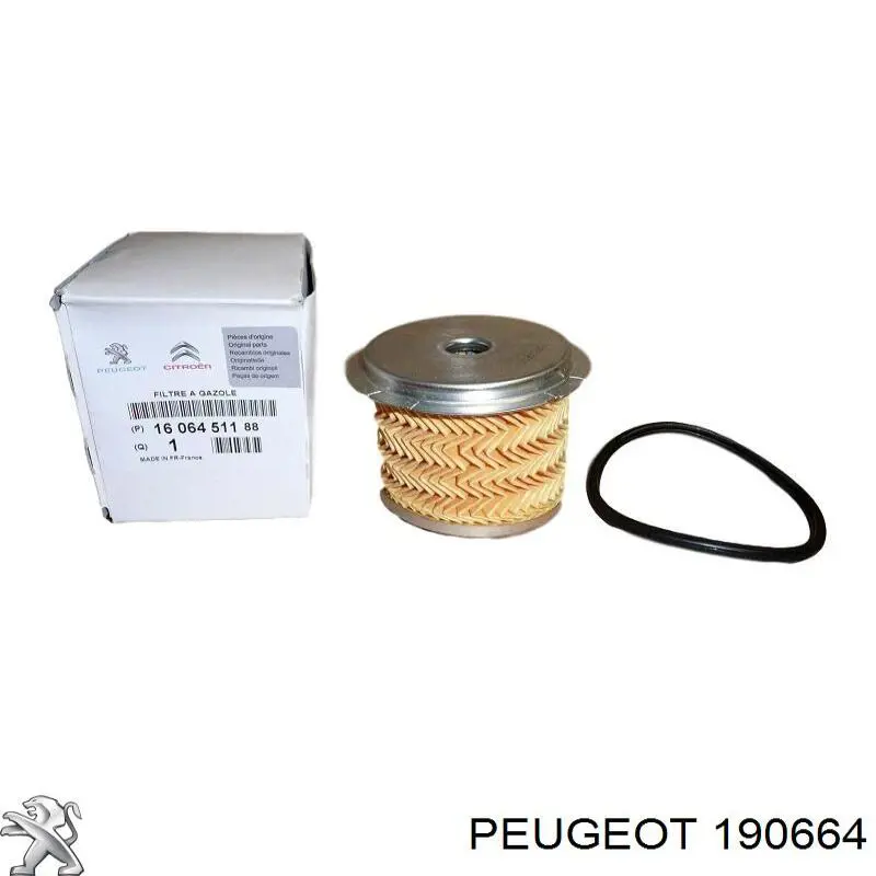 Купить 190664 Peugeot/Citroen Фильтр-отстойник топлива грубой очистки