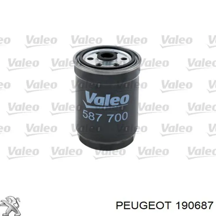 Фильтр тонкой очистки топлива Peugeot/Citroen 190687 цена, от 11.85 USD