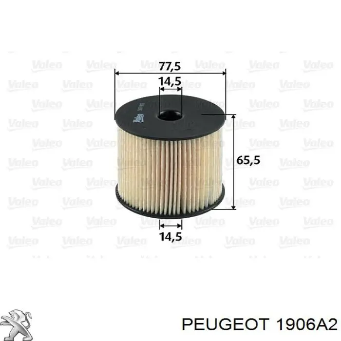 1906A2 Peugeot/Citroen топливный фильтр