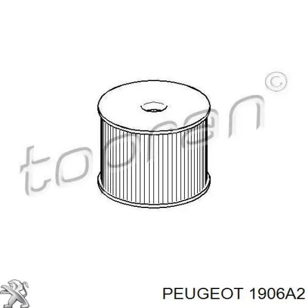 Фильтр тонкой очистки топлива Peugeot/Citroen 1906A2 цена, от 6.67 USD