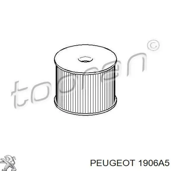 Фильтр тонкой очистки топлива Peugeot/Citroen 1906A5 цена, от 10.79 USD