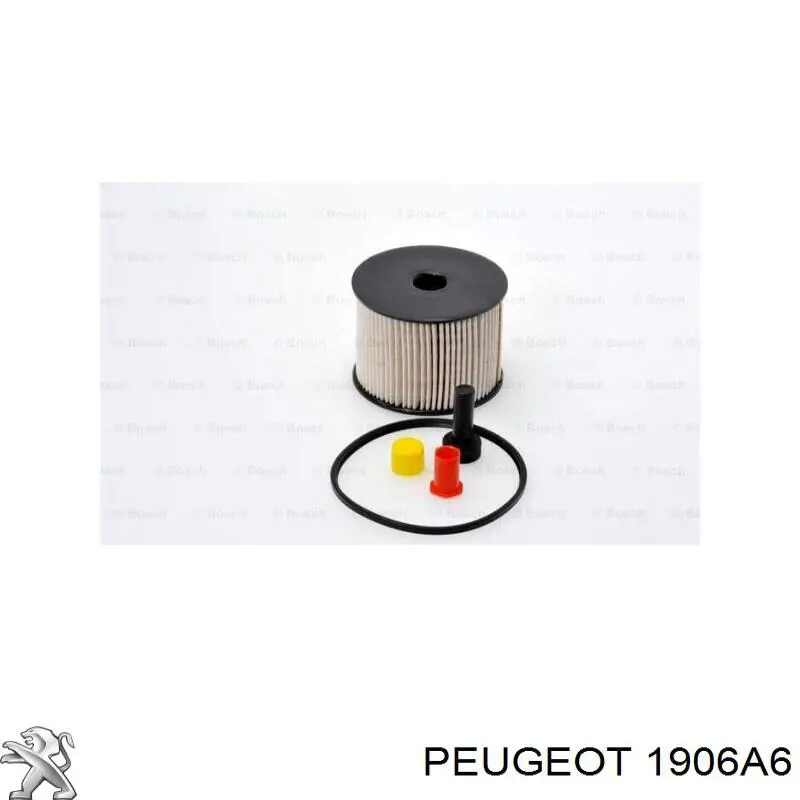 Фильтр тонкой очистки топлива Peugeot/Citroen 1906A6 цена, от 12.72 USD