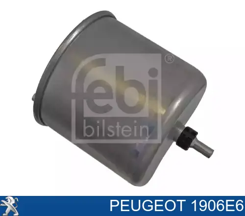 Caixa de filtro de combustível Peugeot/Citroen 1906E6