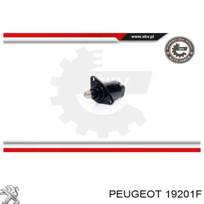 Регулятор холостого хода 19201F Peugeot/Citroen