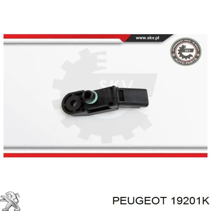 Купить 19201K Peugeot/Citroen Датчик MAP
