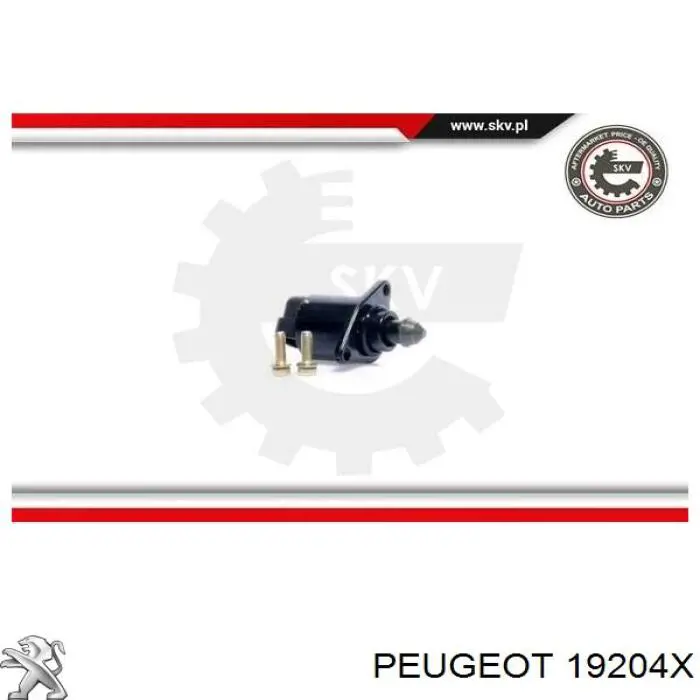 Купить 19204X Peugeot/Citroen Блок управления ЭПХХ