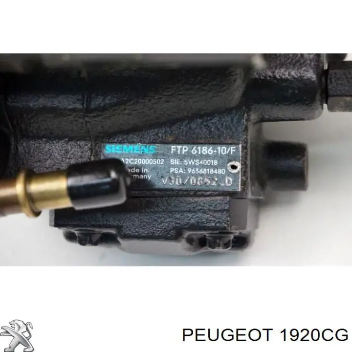 ТНВД 1920CG Peugeot/Citroen