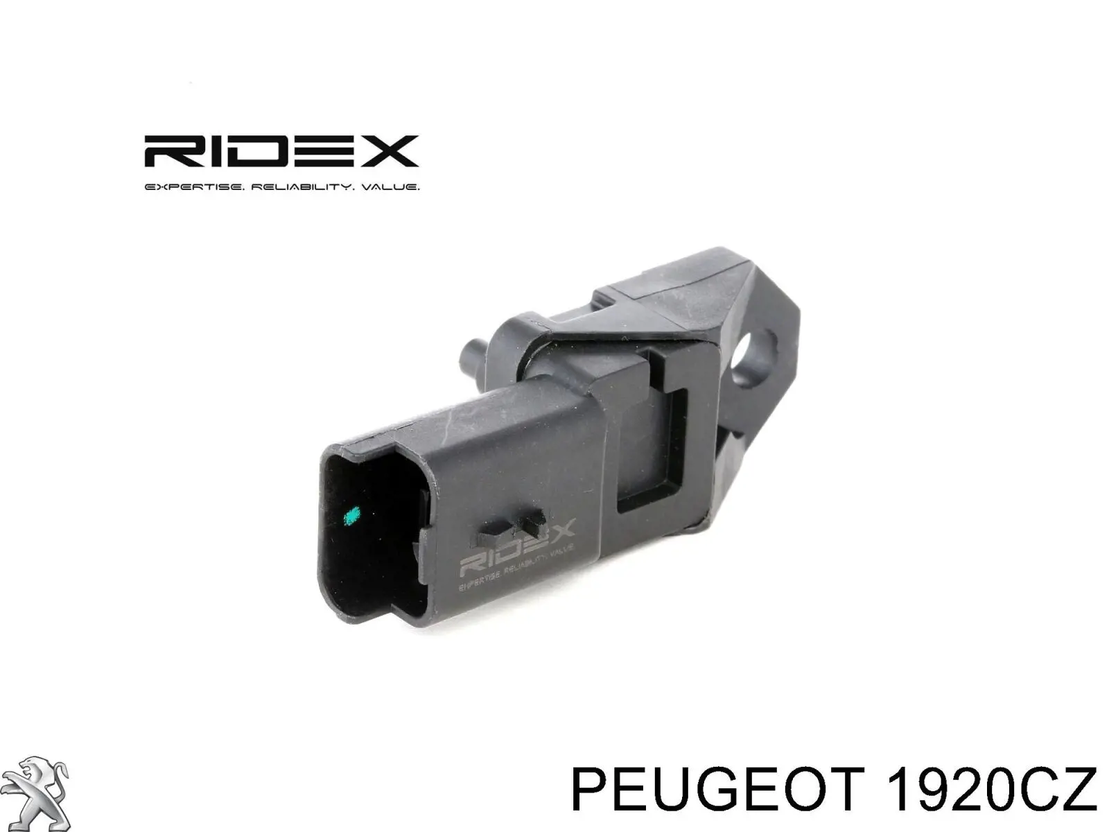 Sensor de pressão no coletor de admissão, MAP 1920CZ Peugeot/Citroen