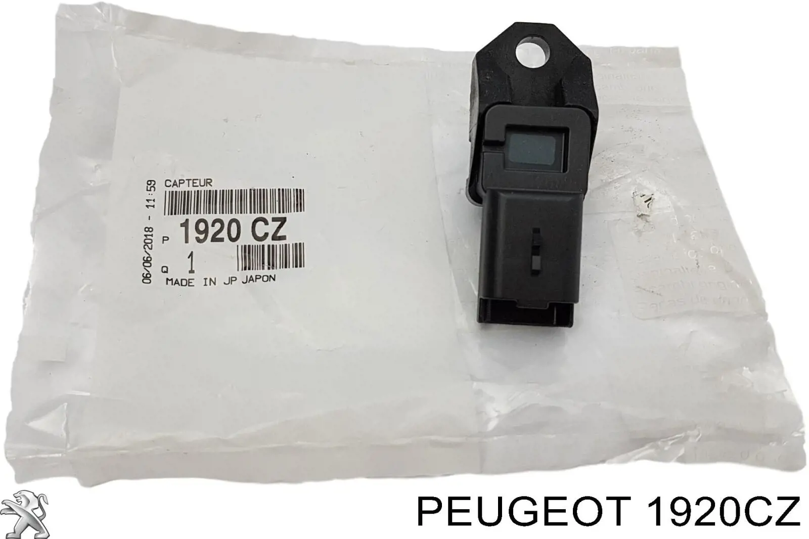 1920CZ Peugeot/Citroen Sensor de pressão no coletor de admissão, MAP